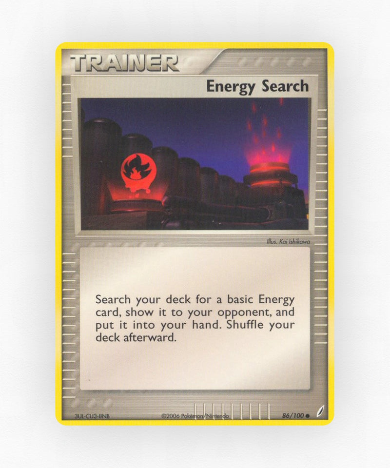 Energy Search - Crystal Guardians 86/100 (Reverse Holo)