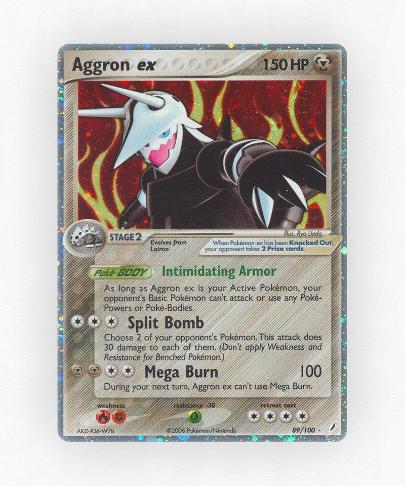 Aggron ex - Crystal Guardians 89/100 (Holo)