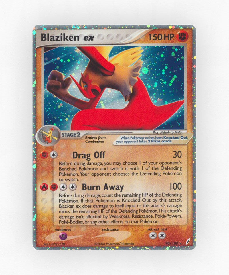 Blaziken ex - Crystal Guardians 90/100 (Holo)