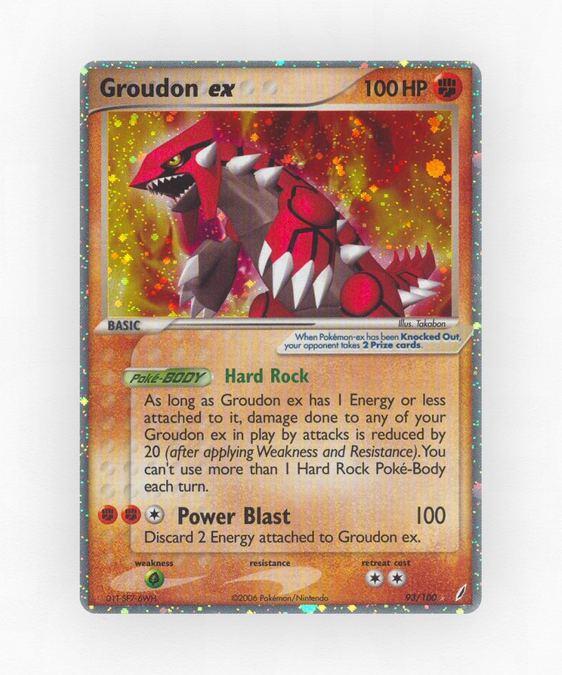Groudon ex - Crystal Guardians 93/100 (Holo)