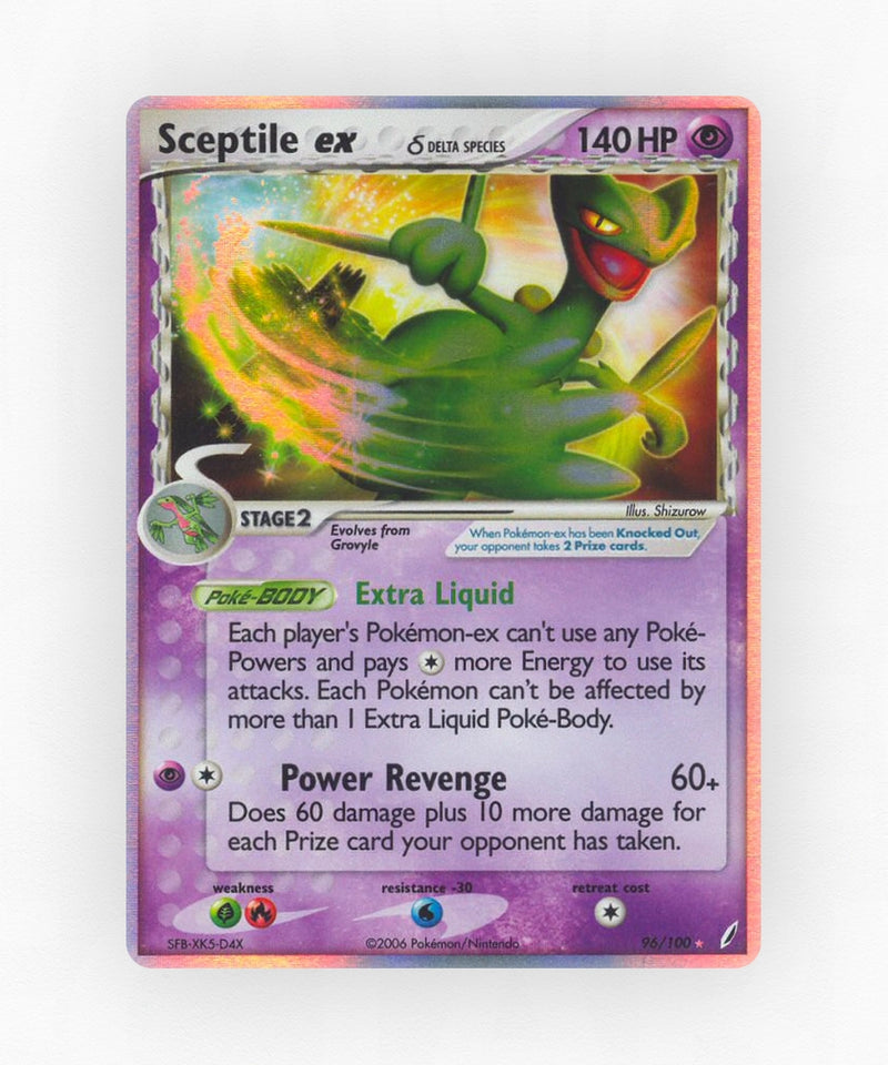Sceptile ex δ - Crystal Guardians 96/100 (Holo)