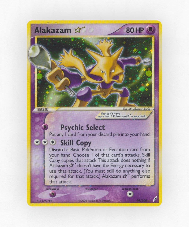Alakazam ☆ - Crystal Guardians 99/100 (Holo)