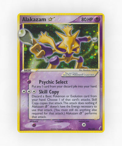 Alakazam ☆ - Crystal Guardians 99/100 (Holo)
