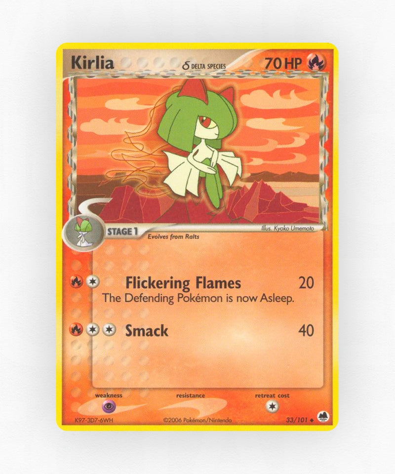 Kirlia δ - Dragon Frontiers 33/101 (Reverse Holo)