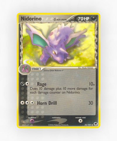 Nidorino δ - Dragon Frontiers 35/101 (Non-Holo)