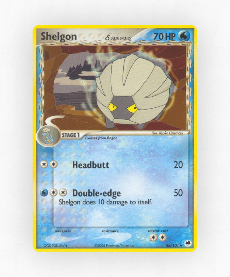 Shelgon δ - Dragon Frontiers 38/101 (Non-Holo)
