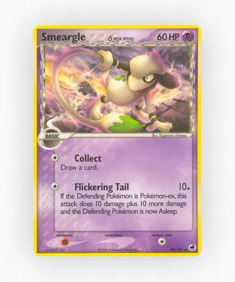 Smeargle δ - Dragon Frontiers 39/101 (Reverse Holo)