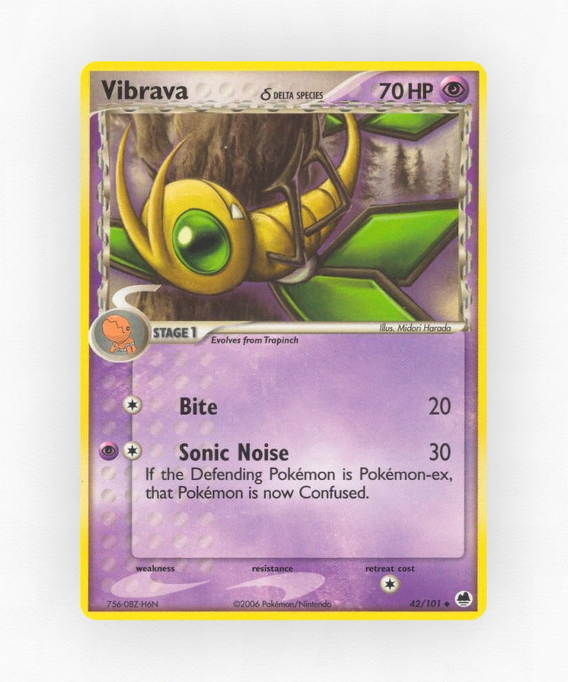 Vibrava δ - Dragon Frontiers 42/101 (Reverse Holo)