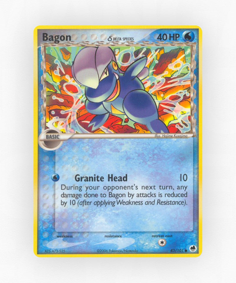 Bagon δ - Dragon Frontiers 43/101 (Non-Holo)