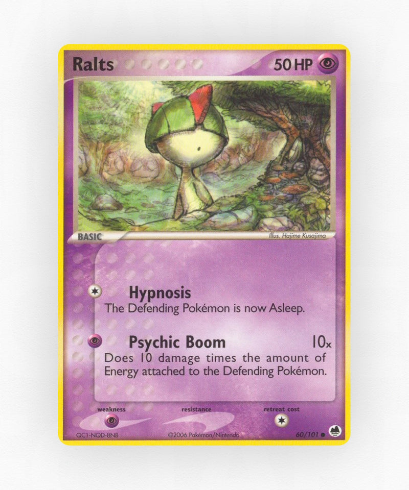 Ralts - Dragon Frontiers 60/101 (Non-Holo)