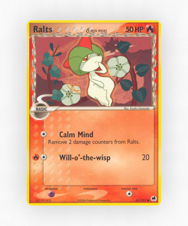 Ralts δ - Dragon Frontiers 61/101 (Non-Holo)
