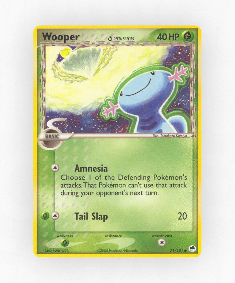 Wooper δ - Dragon Frontiers 71/101 (Non-Holo)