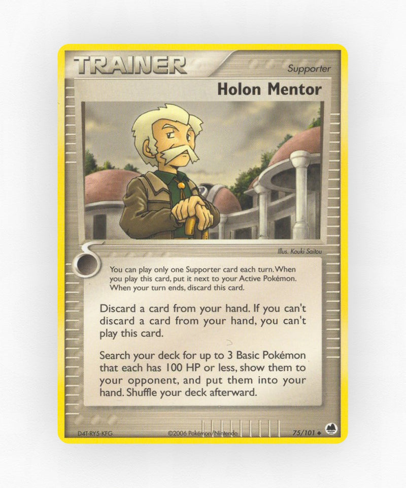 Holon Mentor - Dragon Frontiers 75/101 (Reverse Holo)