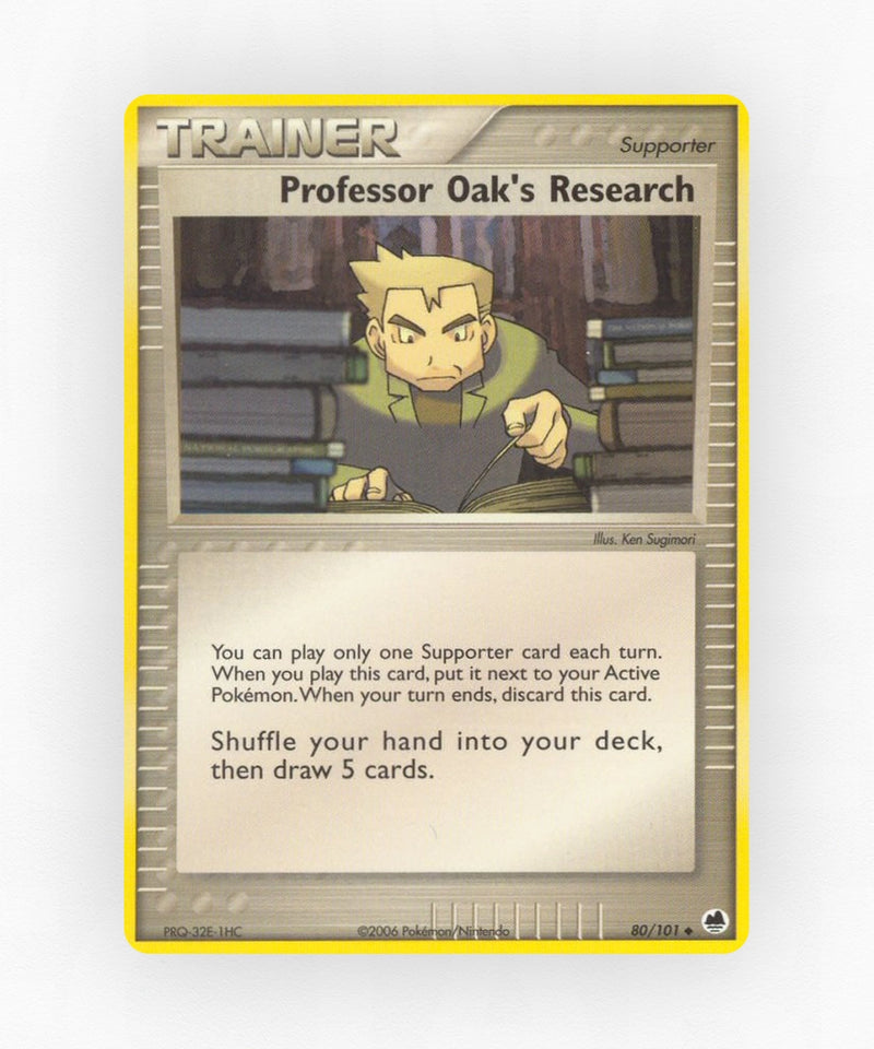 Professor Oak's Research - Dragon Frontiers 80/101 (Non-Holo)