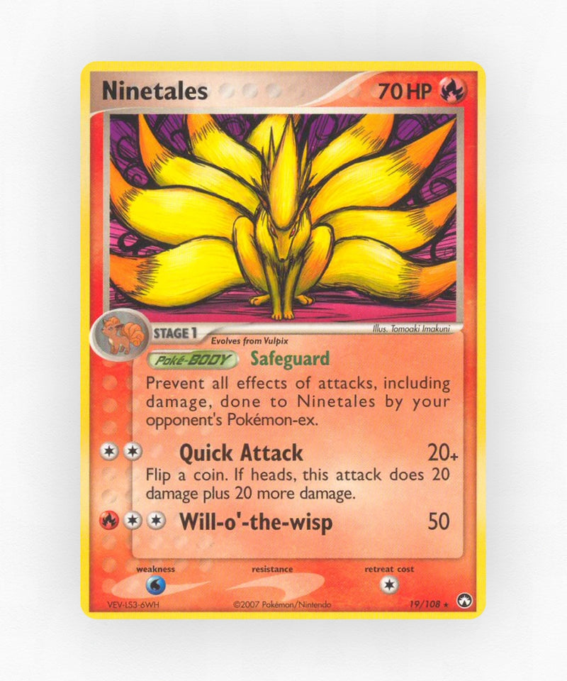Ninetales - Power Keepers 19/108 (Non-Holo)