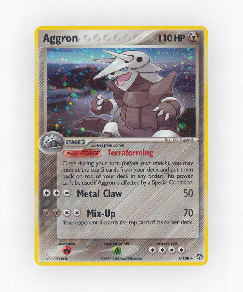 Aggron - Power Keepers 1/108 (Reverse Holo)