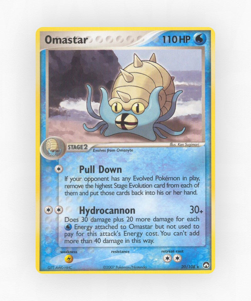Omastar - Power Keepers 20/108 (Reverse Holo)