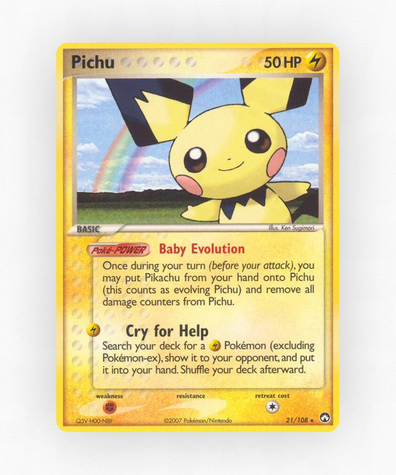 Pichu - Power Keepers 21/108 (Non-Holo)