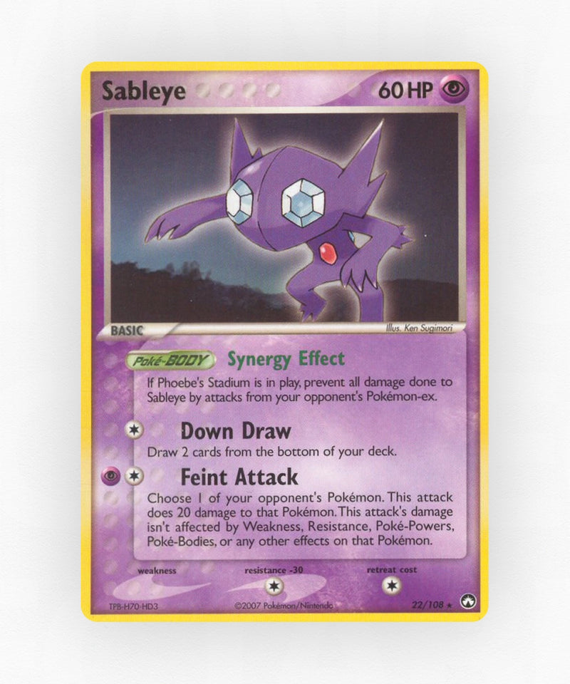 Sableye - Power Keepers 22/108 (Reverse Holo)
