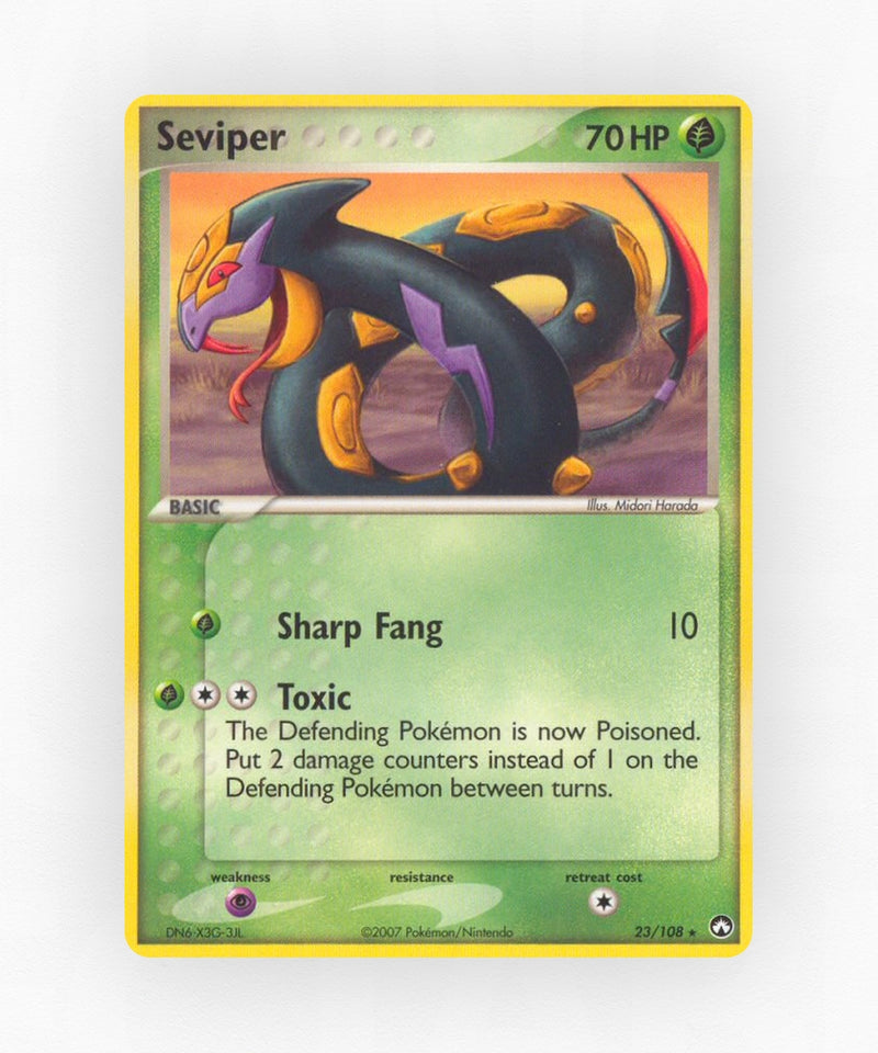 Seviper - Power Keepers 23/108 (Reverse Holo)