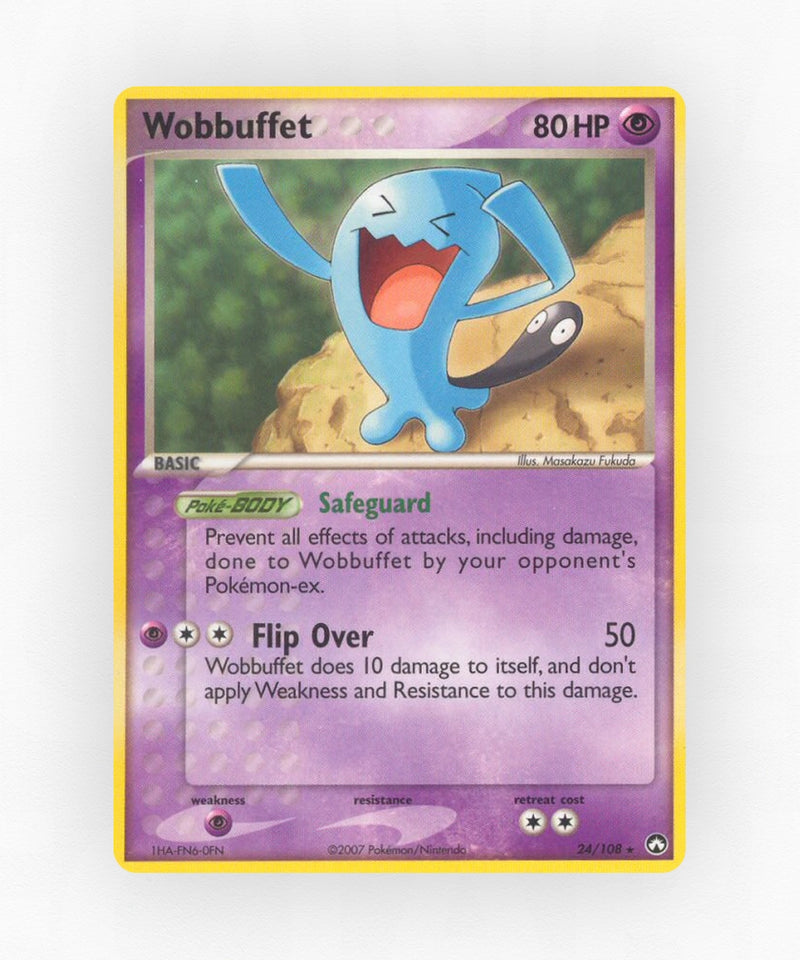 Wobbuffet - Power Keepers 24/108 (Reverse Holo)