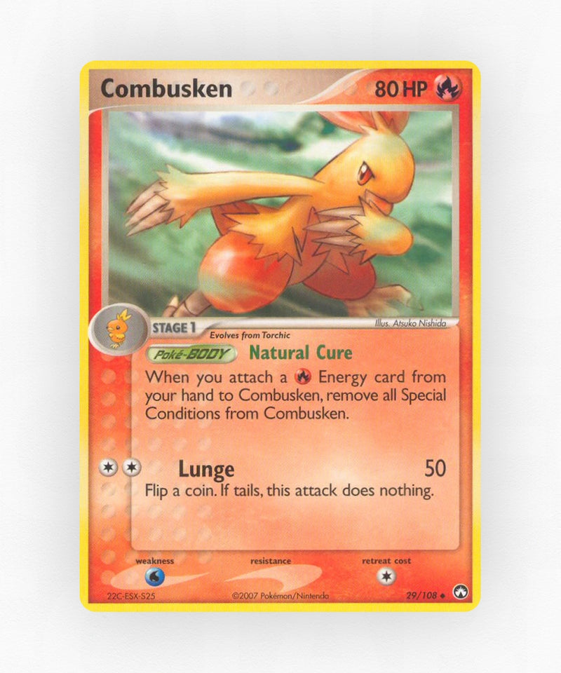 Combusken - Power Keepers 29/108 (Non-Holo)
