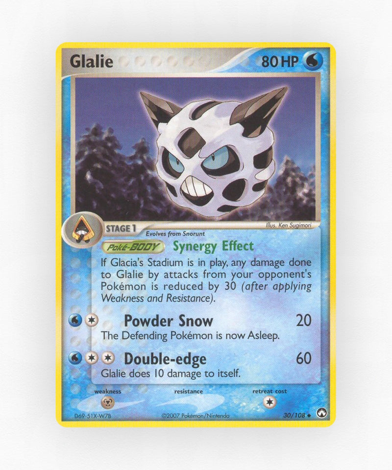 Glalie - Power Keepers 30/108 (Reverse Holo)