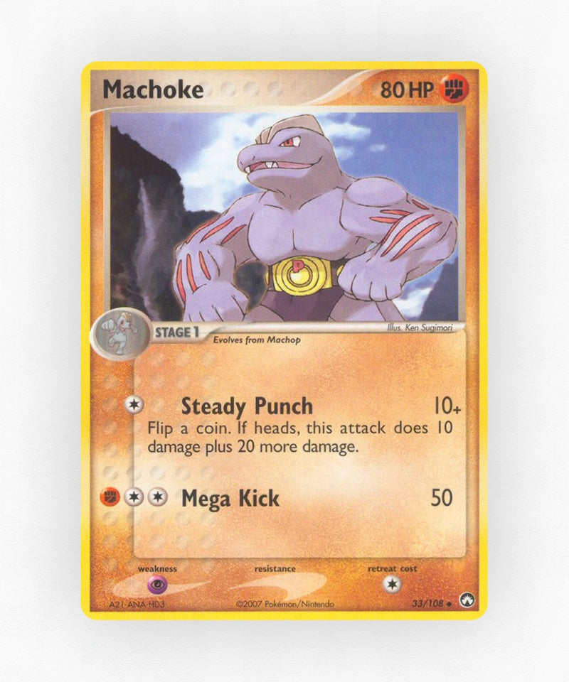 Machoke - Power Keepers 33/108 (Non-Holo)