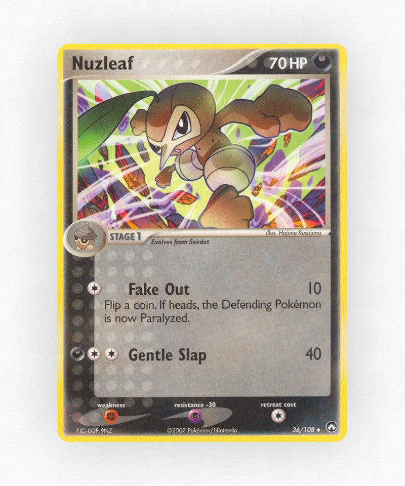 Nuzleaf - Power Keepers 36/108 (Non-Holo)
