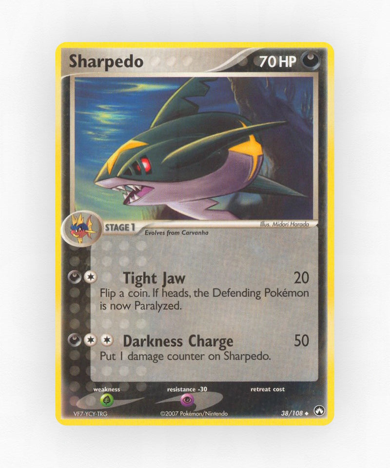 Sharpedo - Power Keepers 38/108 (Non-Holo)