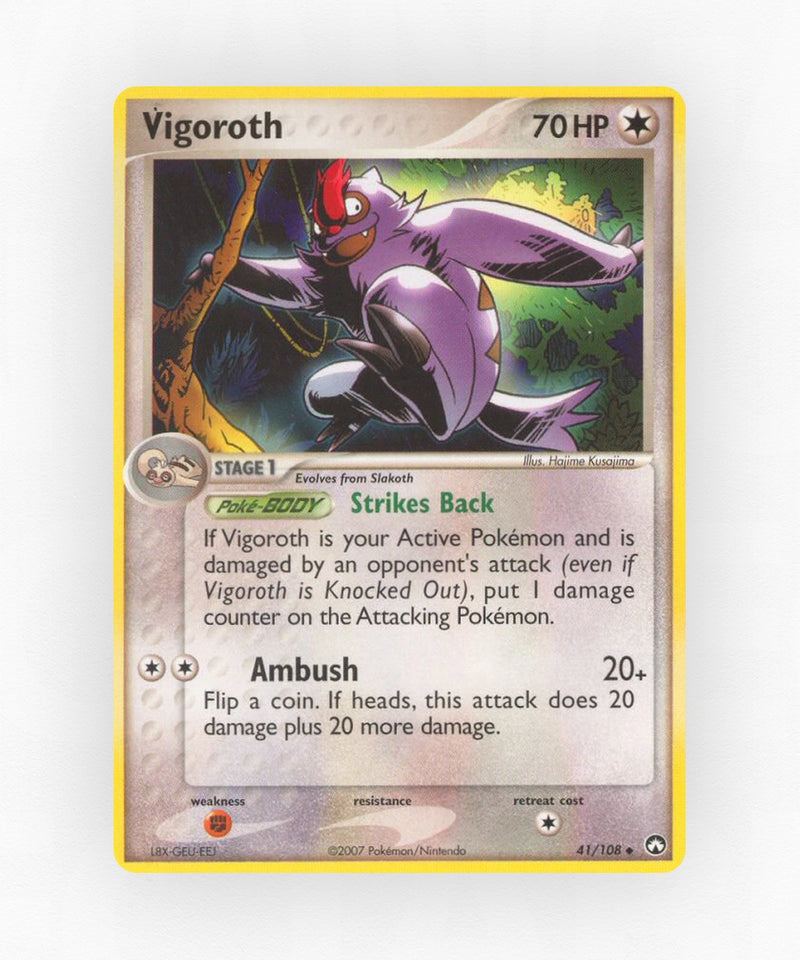 Vigoroth - Power Keepers 41/108 (Reverse Holo)