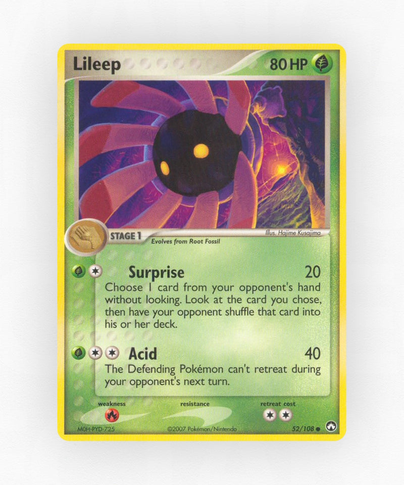 Lileep - Power Keepers 52/108 (Reverse Holo)