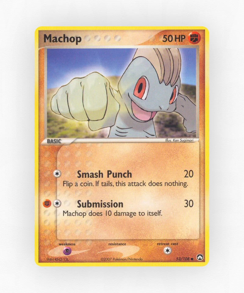 Machop - Power Keepers 53/108 (Non-Holo)