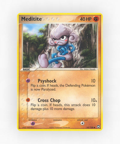 Meditite - Power Keepers 55/108 (Reverse Holo)
