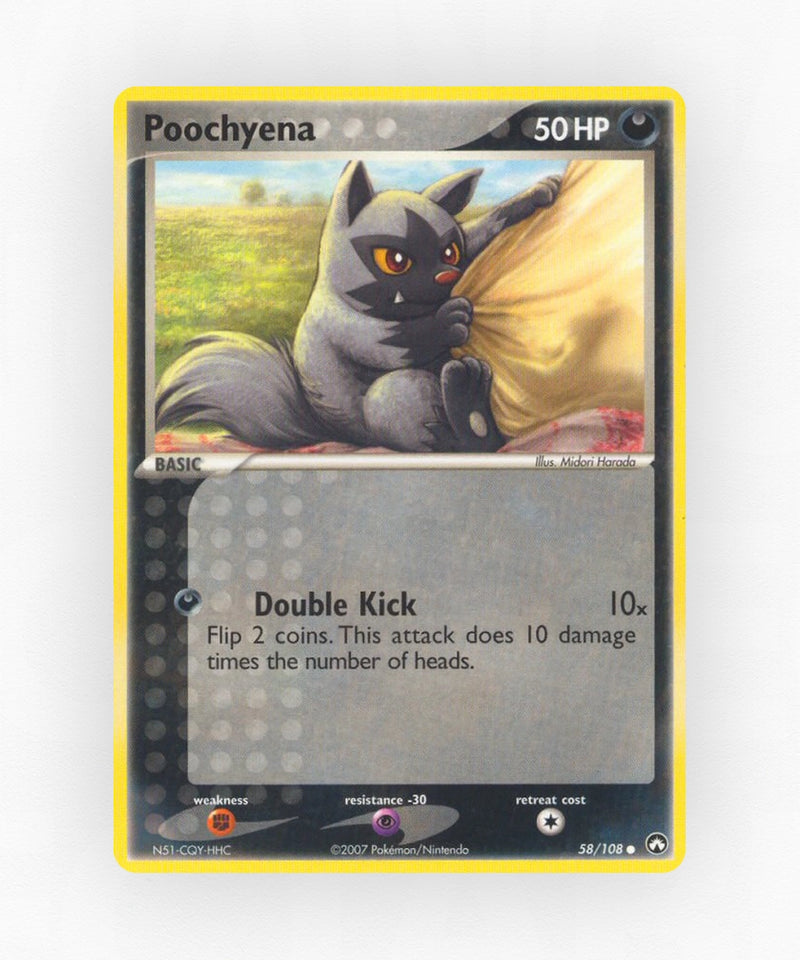 Poochyena - Power Keepers 58/108 (Reverse Holo)
