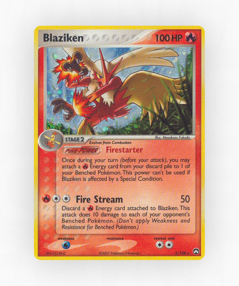 Blaziken - Power Keepers 5/108 (Reverse Holo)