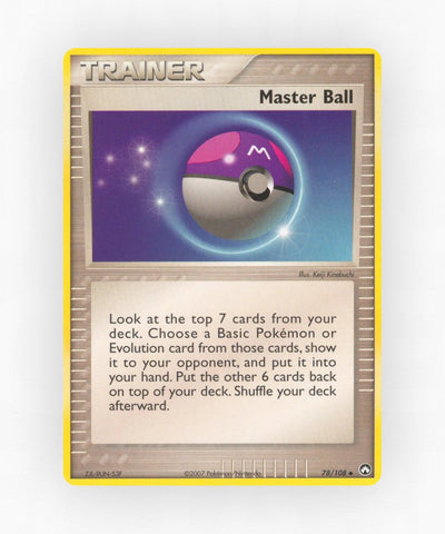 Master Ball - Power Keepers 78/108 (Non-Holo)