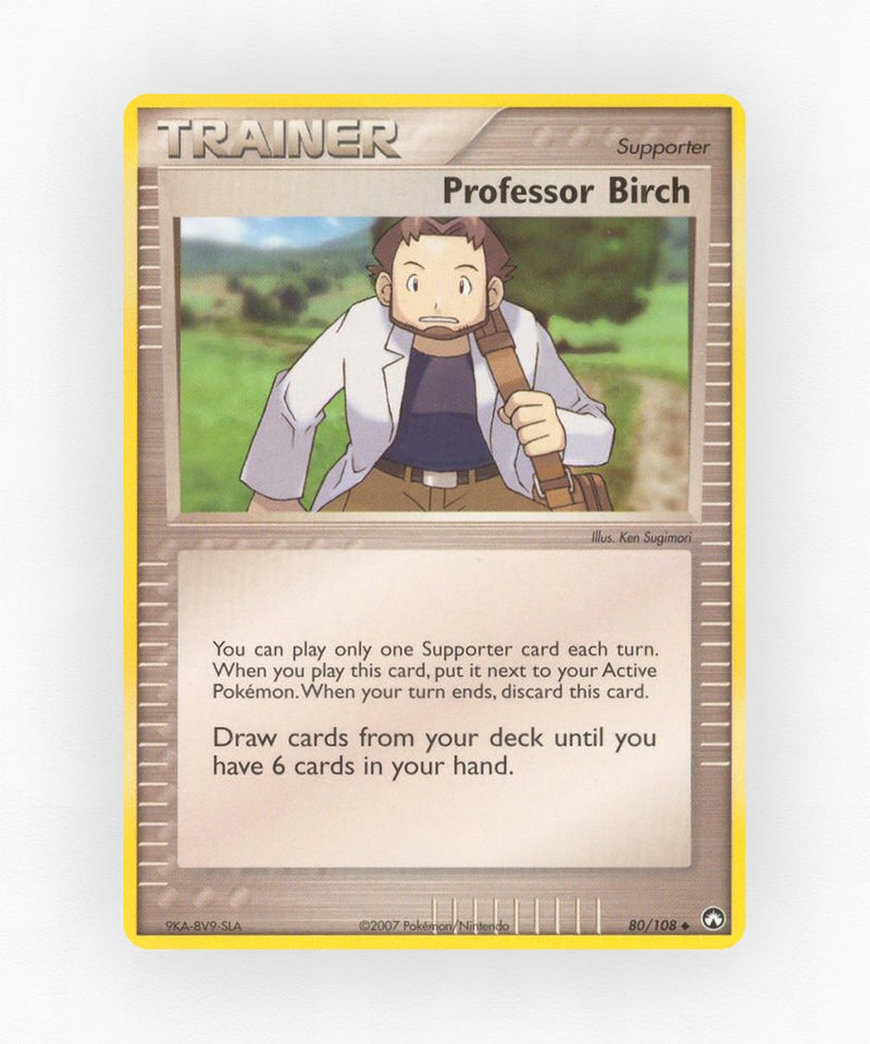 Professor Birch - Power Keepers 80/108 (Reverse Holo)