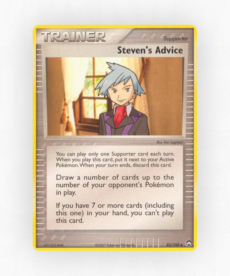 Steven's Advice - Power Keepers 83/108 (Reverse Holo)