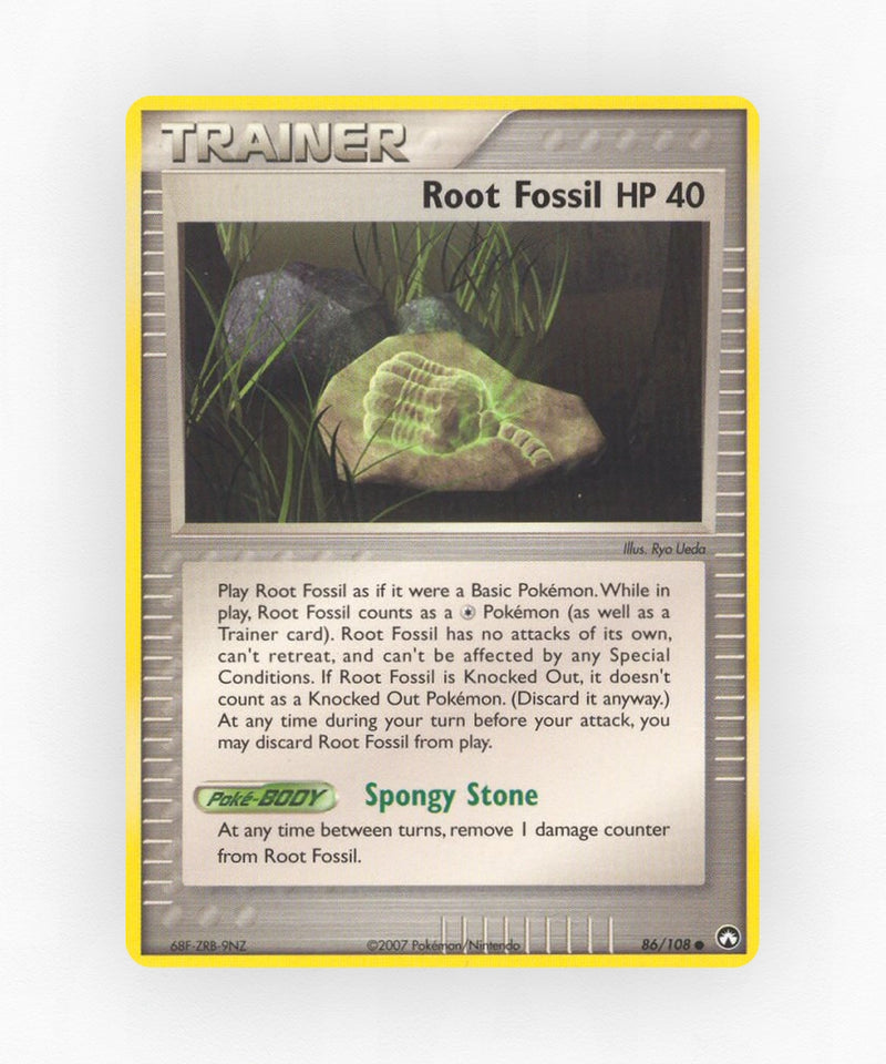 Root Fossil - Power Keepers 86/108 (Reverse Holo)