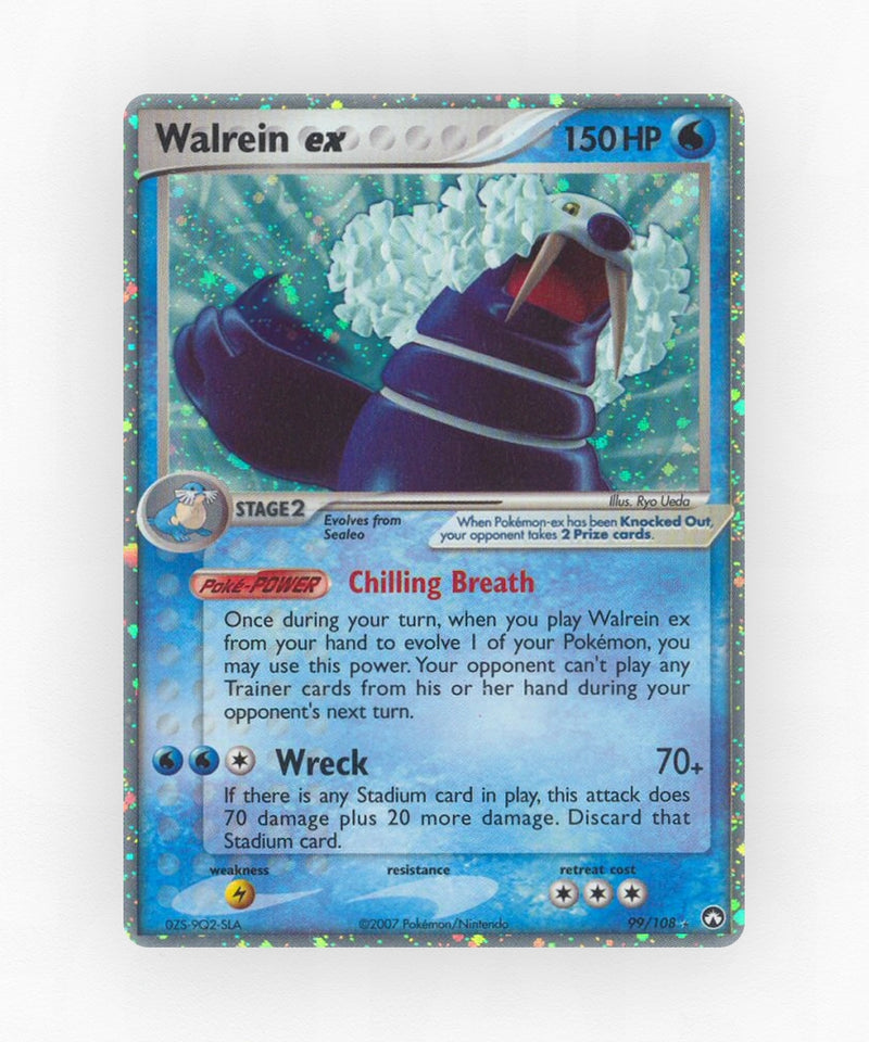Walrein ex - Power Keepers 99/108 (Holo)