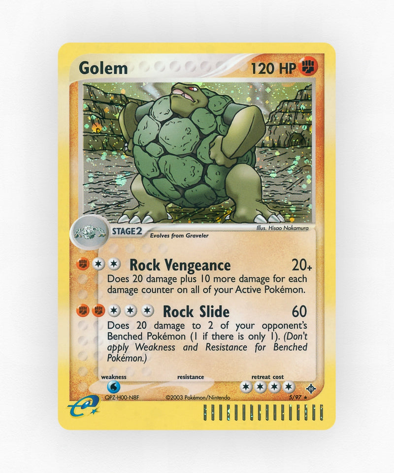 Golem - Dragon 5/97 (Reverse Holo)