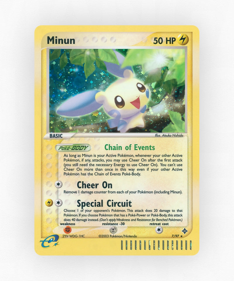 Minun - Dragon 7/97 (Reverse Holo)