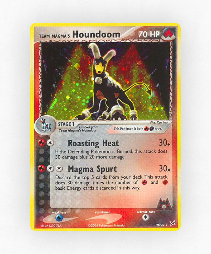 Team Magma's Houndoom - Team Magma vs Team Aqua 10/95 (Holo)