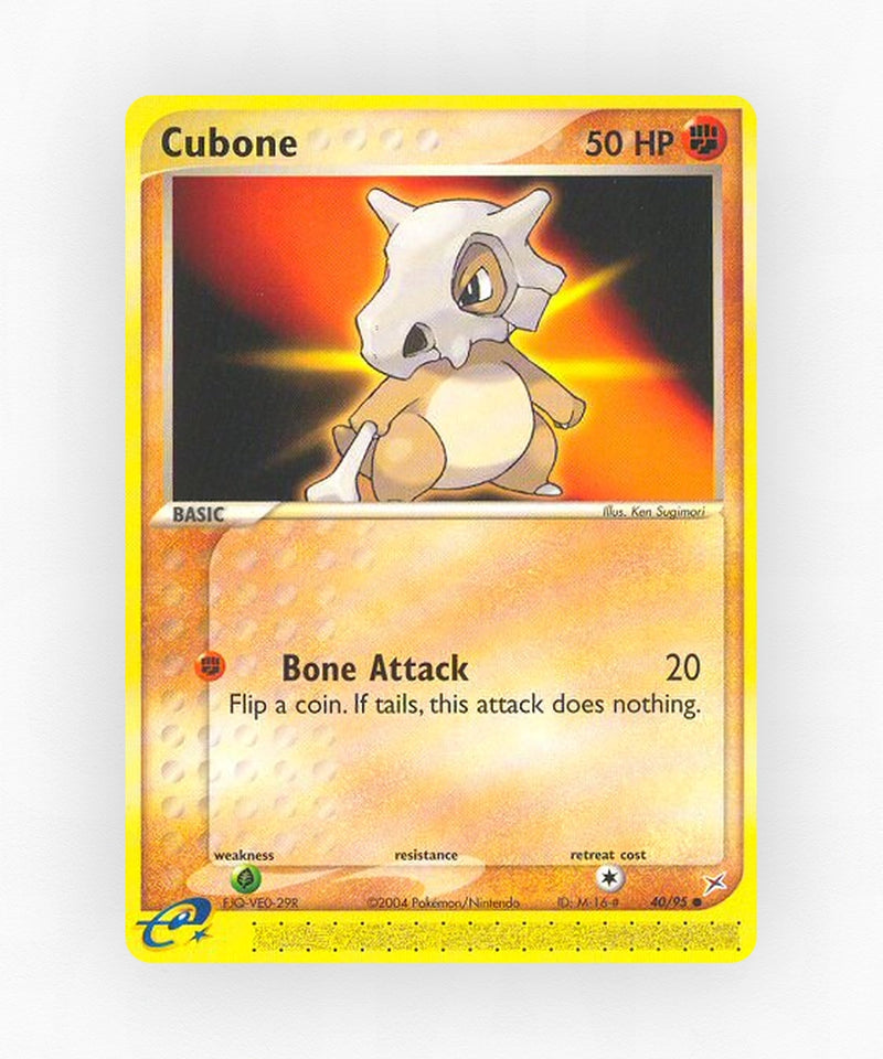 Cubone - Team Magma vs Team Aqua 40/95 (Reverse Holo)