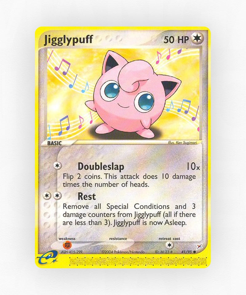 Jigglypuff - Team Magma vs Team Aqua 41/95 (Reverse Holo)