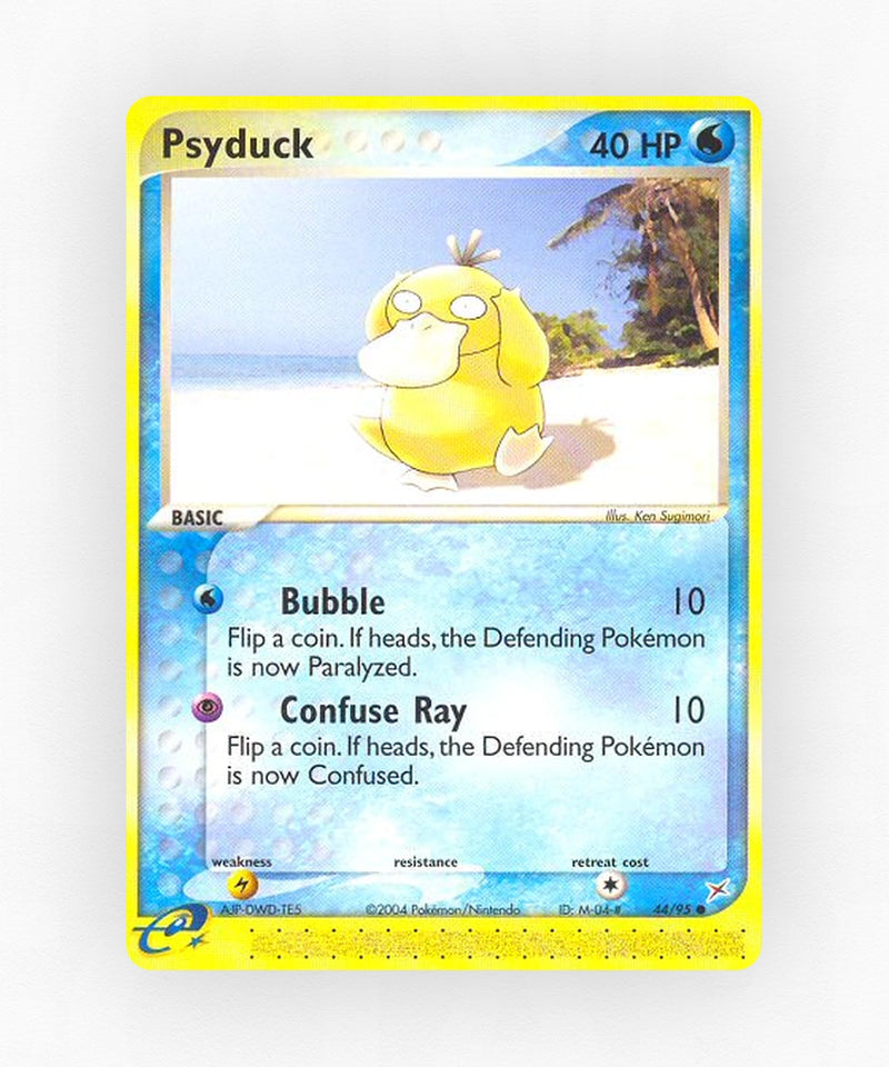 Psyduck - Team Magma vs Team Aqua 44/95 (Non-Holo)