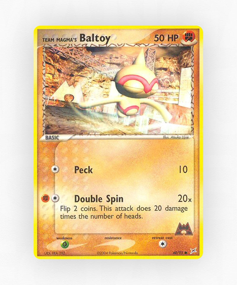 Team Magma's Baltoy - Team Magma vs Team Aqua 60/95 (Reverse Holo)