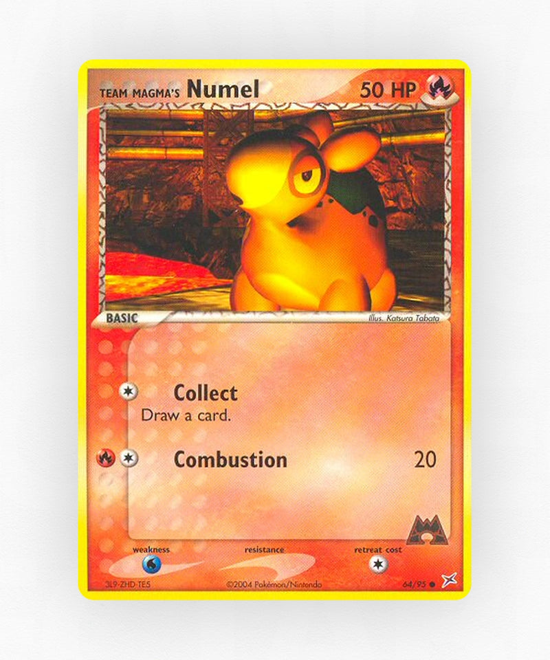 Team Magma's Numel - Team Magma vs Team Aqua 64/95 (Reverse Holo)