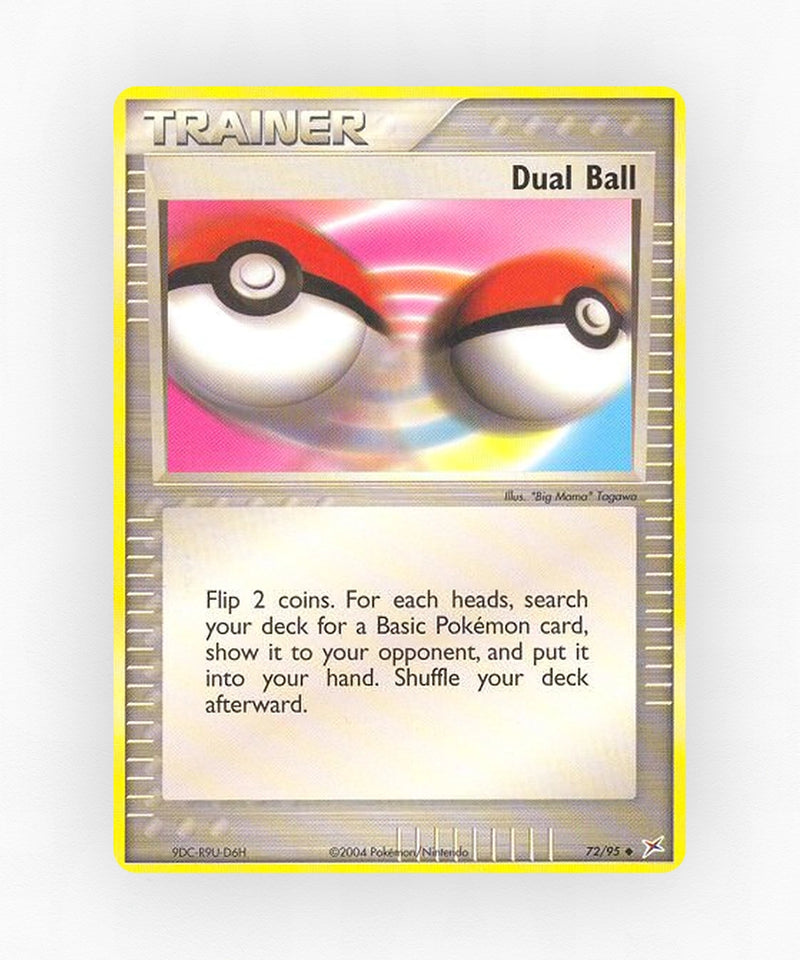 Dual Ball - Team Magma vs Team Aqua 72/95 (Non-Holo)